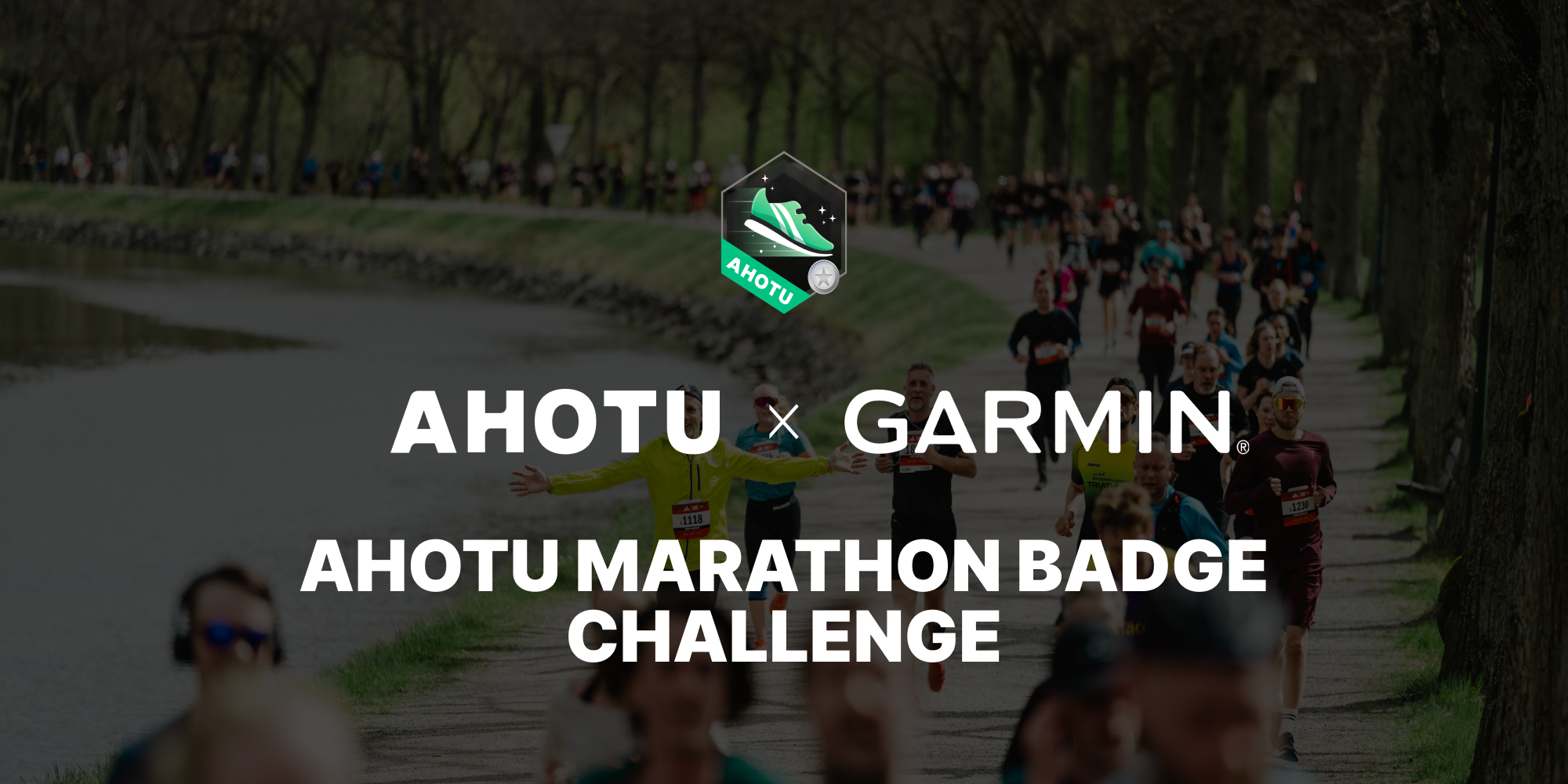 Ahotu Marathon Challenge Launched as Official Garmin Connect™ Badge Challenge This September